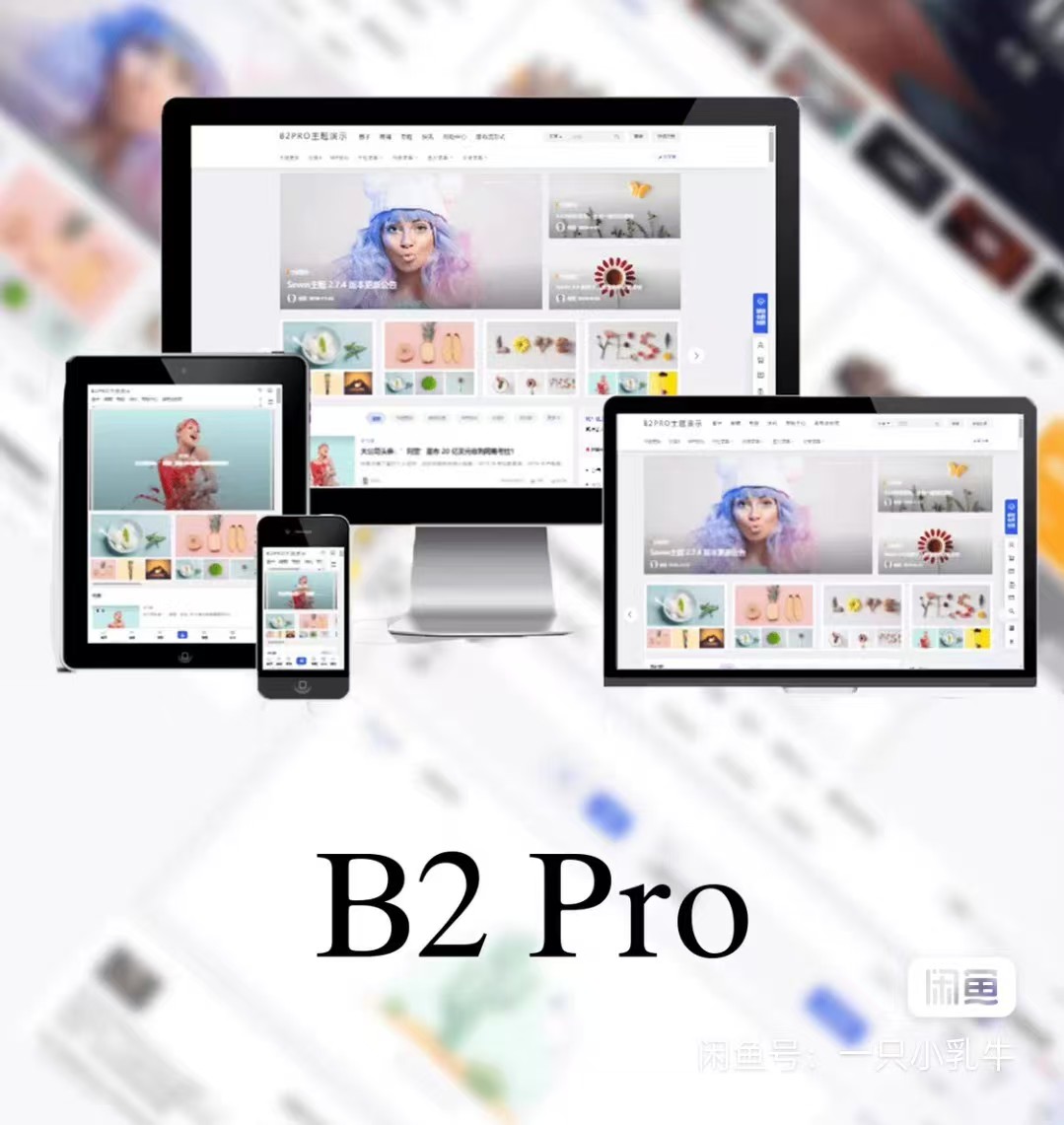 最新版7B2 PRO主题5.4.2 免授权开心版源码-星耀资源网